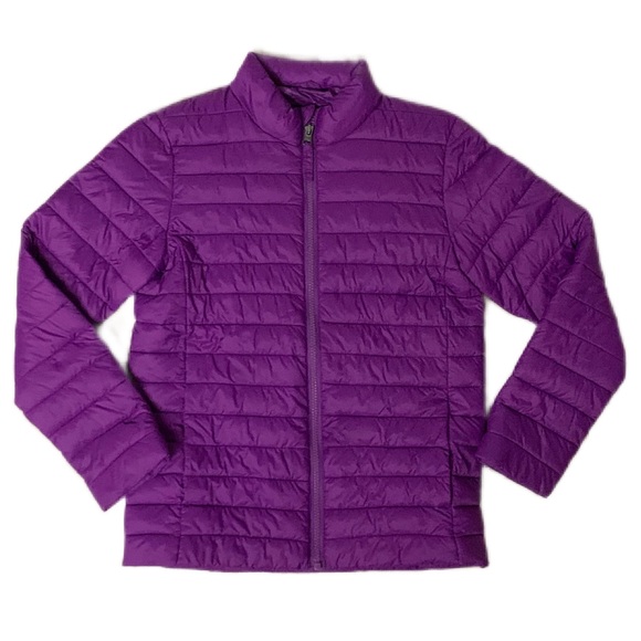 Lands' End Other - Lands’ End Girls Purple ThermoPlume Puffer Jacket | Size M 10-12